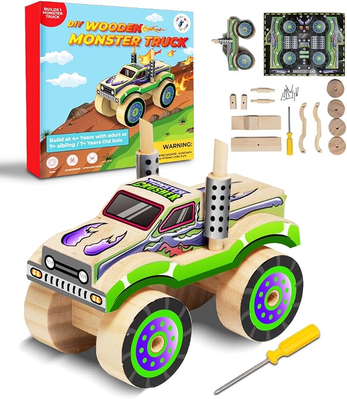 Little Jupiter DIY Wooden Kits w/Stickers by LittleJupiter