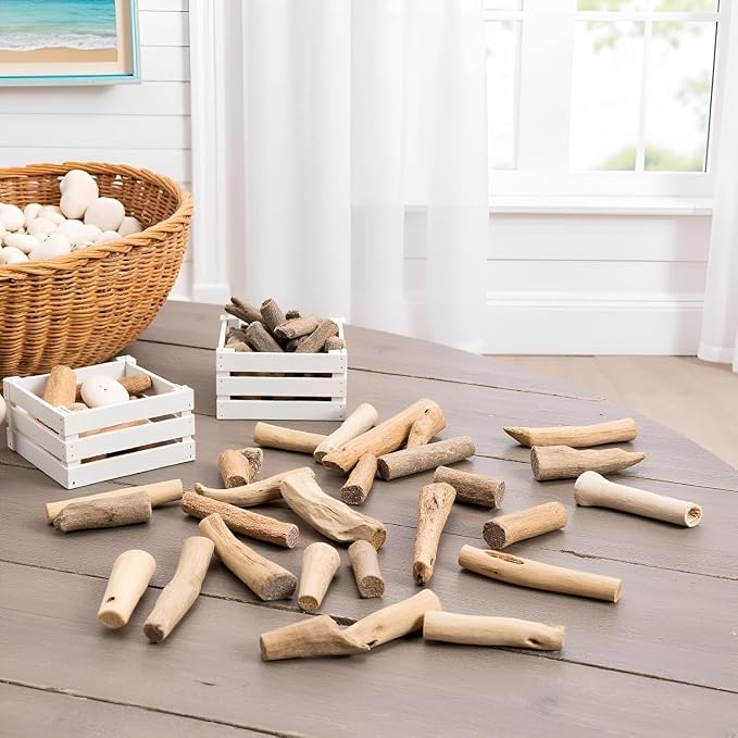 20Pcs Natural Driftwood Pieces - Image 4