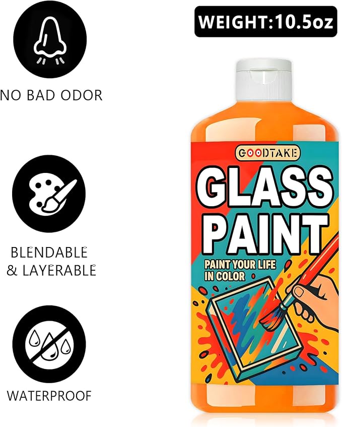 GOODTAKE Sky Blue Glass Paint - Image 3