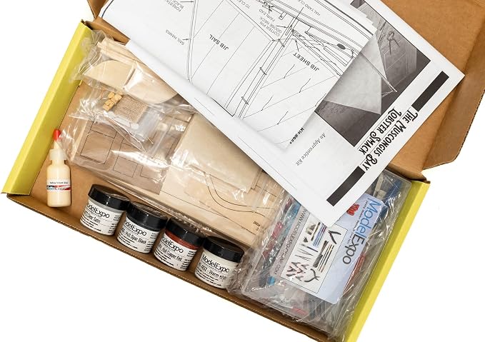 Complete Wooden Model Ship Kit - Image 6