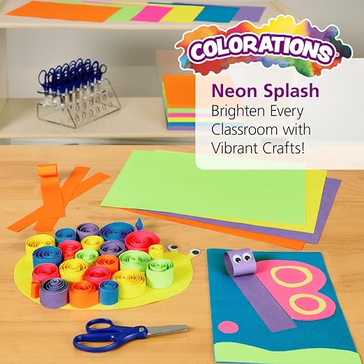 Colorations Neon Lightweight Craft Paper - Image 7