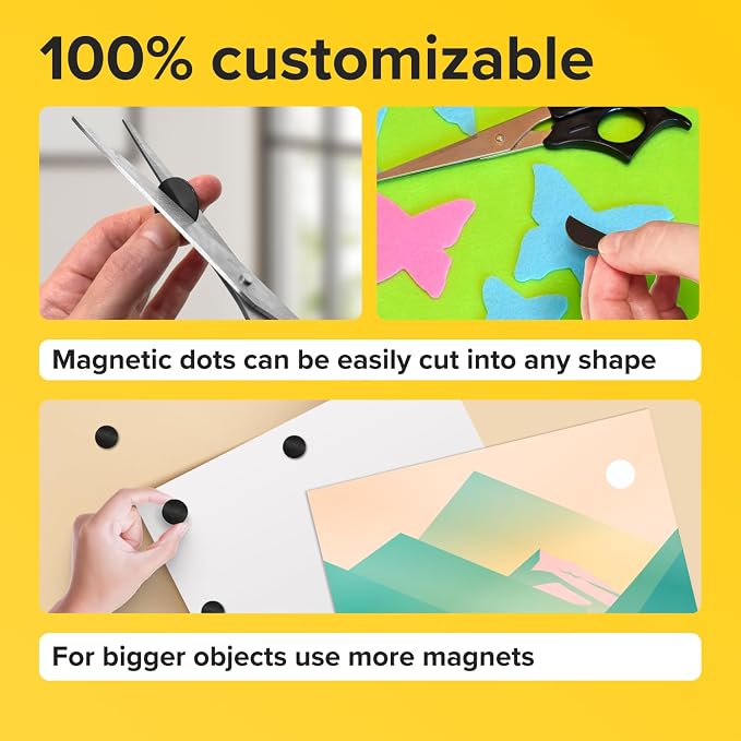 Peel-&-Stick Flexible Adhesive Magnets - Image 3