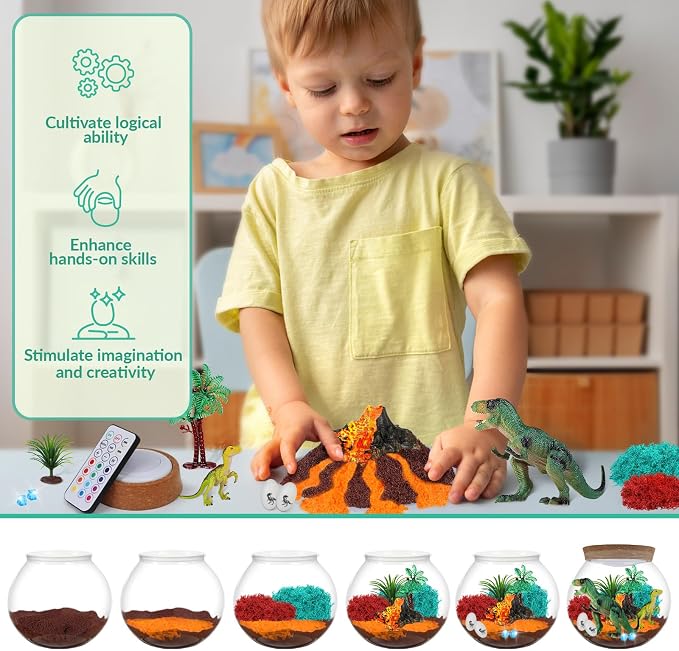 RONSTONE Dinosaur Terrarium Kit - Image 5