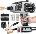 Portable Handheld Welding Machine - 110V IGBT Inverter Handheld Welder, 20-120A ARC Adjustable Current, Hot Start & Anti-Stick for 3/32"-1/8" Welding Rods(Grey)