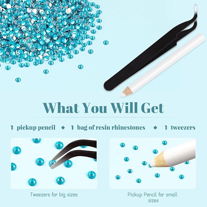 12000PCS 2mm Resin Rhinestones Bulk - Image 6