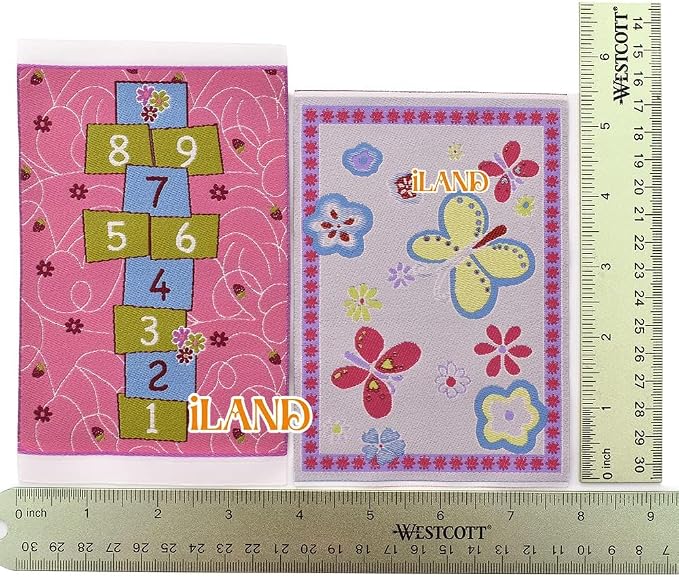 iLAND Miniature Dollhouse Accessories of Carpet - Image 4