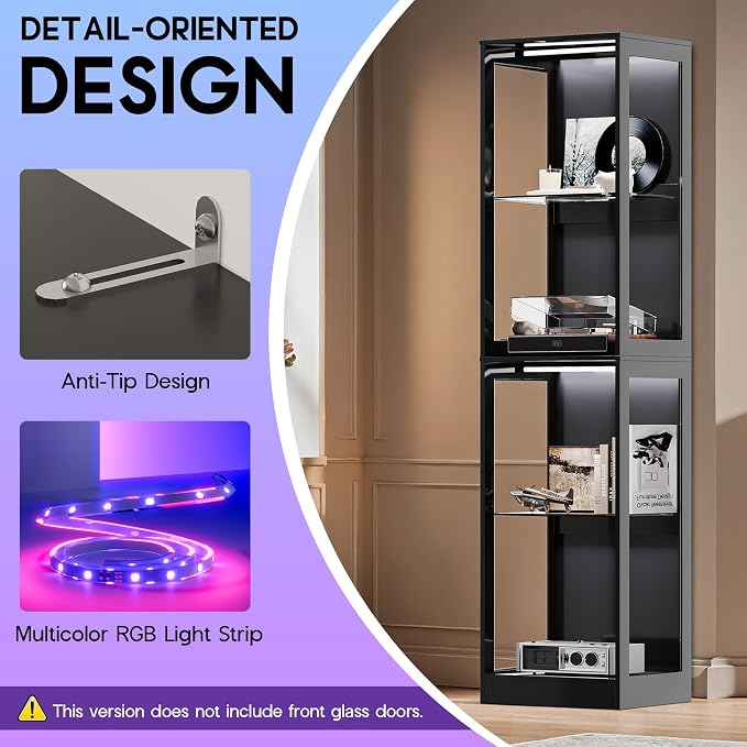 AMERLIFE RGB Display Open Cabinet - Image 7