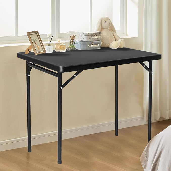 3ft Rectangular Folding Table, All-Occasion Plastic Event Table - Image 2