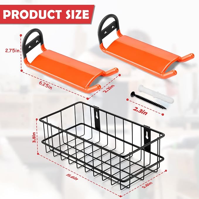 AHOWPD Cornhole Boards Hanger, Cornhole Accessories Wall Mount, Cornhole Board - Image 6
