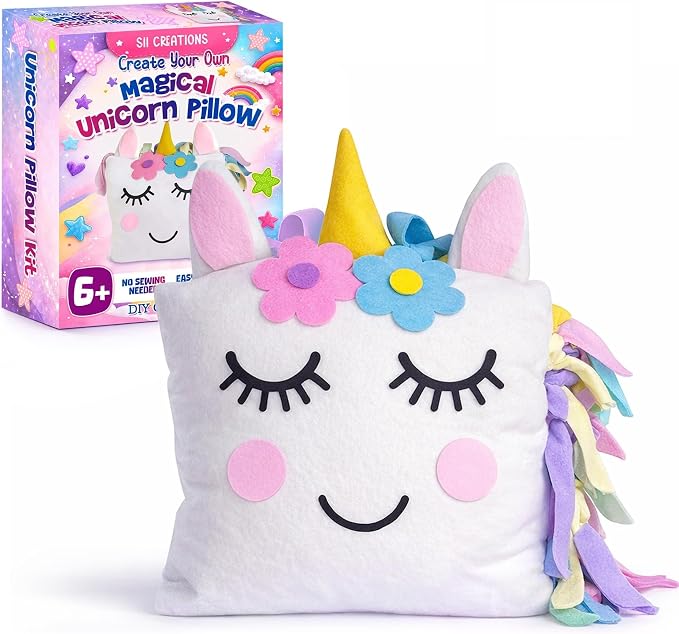 Sii Pikki Unicorn Pillow Craft Kit by SiiPikki