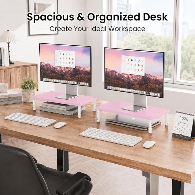 OPNICE Adjustable Computer Monitor Stand Riser - Image 8
