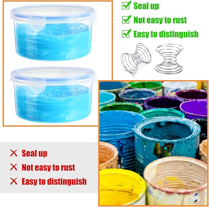 Remerry 8 Sets Paint Container - Image 5