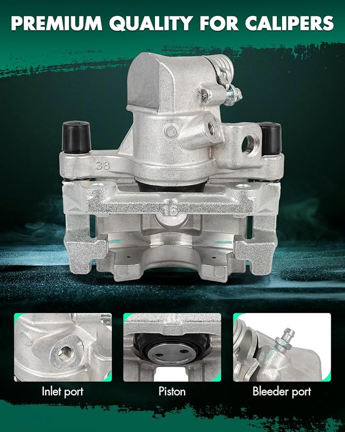 SCITOO Rear Left Brake Caliper With Bracket 19B2954A Fits For Mazda For 3 2004-2008,For Volvo For C30 2008-2013,For Volvo For C70 2006-2013,For Volvo For S40 2004-2011,For Volvo For V50 2005-2011