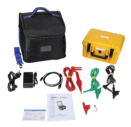 ETCR3500 Digital High Voltage Insulation Resistance Meter Tester High Voltage Megohm Meter with Max Range 5kV 5TΩ 5mA