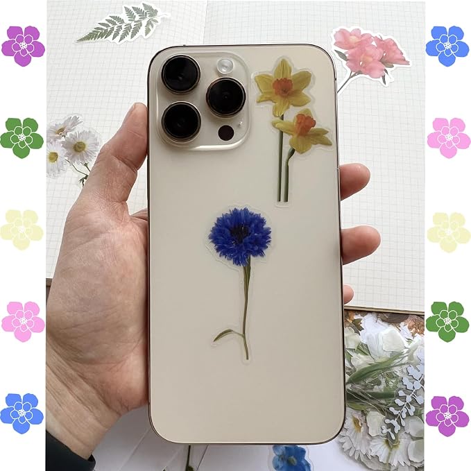 320 PCS Flower Stickers - Image 4