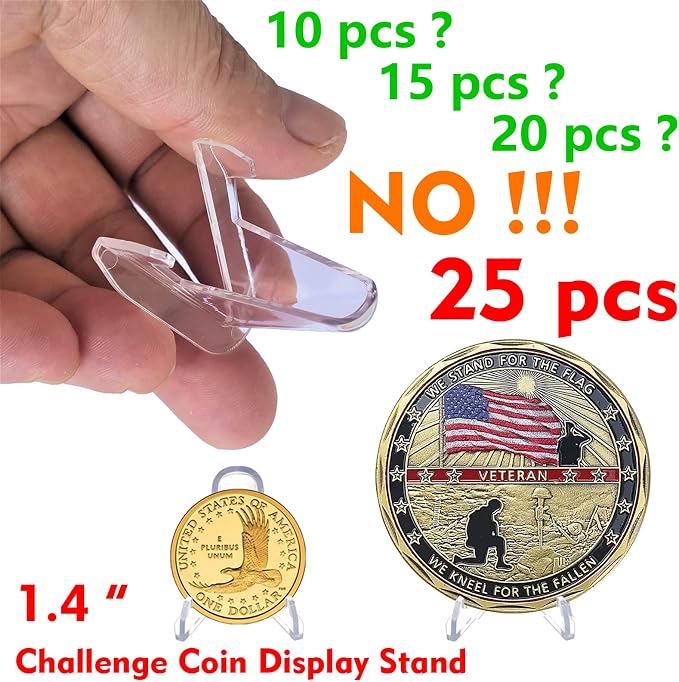 Challenge Coin Display Stand Coin Holder - Image 3