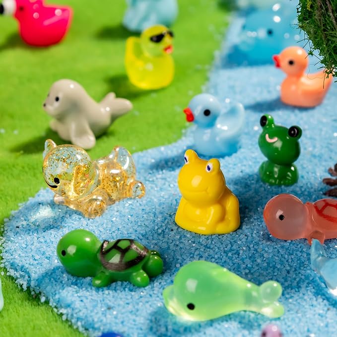 300pcs Mini Resin Animals Many Styles Variety Tiny Animals Figures Miniature - Image 5