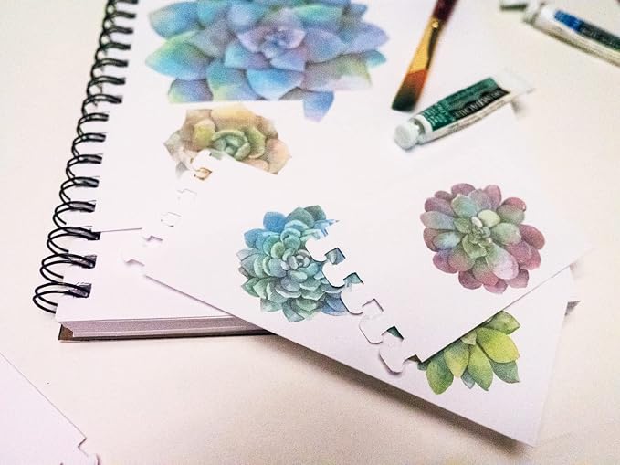 Grumbacher 7" x 10" Mixed Media Paper Pad - Image 4