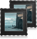 10x10 Wavy Picture Frame With Mat by Unknown