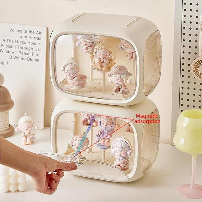 Clear Acrylic Display Case for Figures - Image 6
