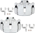 cciyu Front Left & Right Brake Calipers Assembly w/Bracket 18B5270 18B5271 For Buick 2010-2019,For Cadillac 2014-2016,For Chevy 2010-2020,For GMC 2010-2017