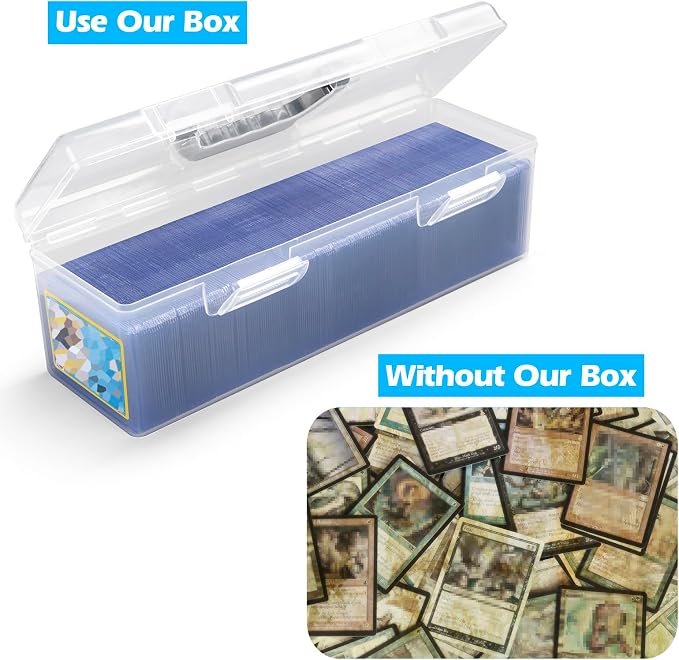 SUNEZLGO Storage Box For Toploader, Trading Card Storage Box, Card Storage Box - Image 5