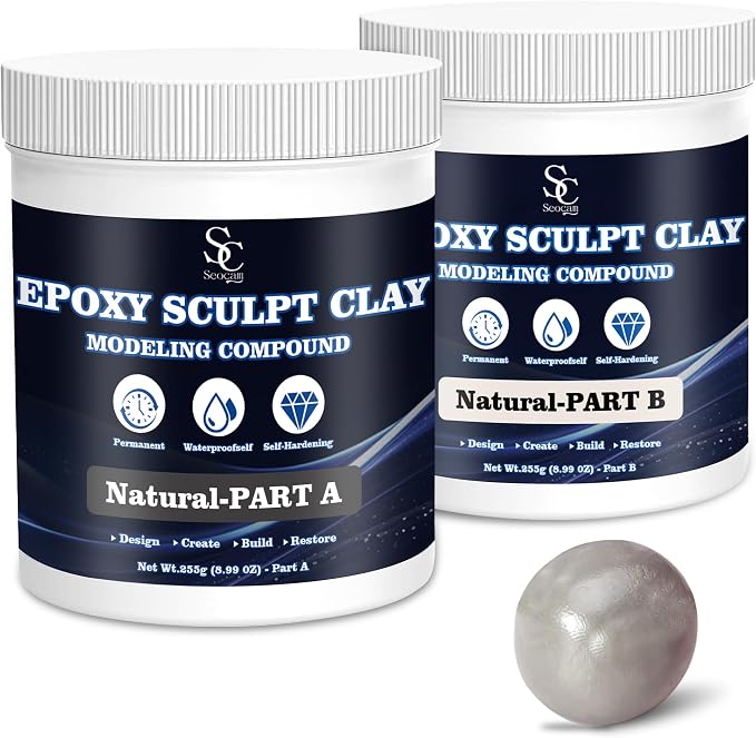 Epoxy Putty Sculpt Clay, 2 Part A & B by Unknown