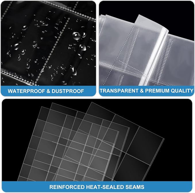 ABLY 900 Pocket Double Sided Card Sleeves, - Image 3