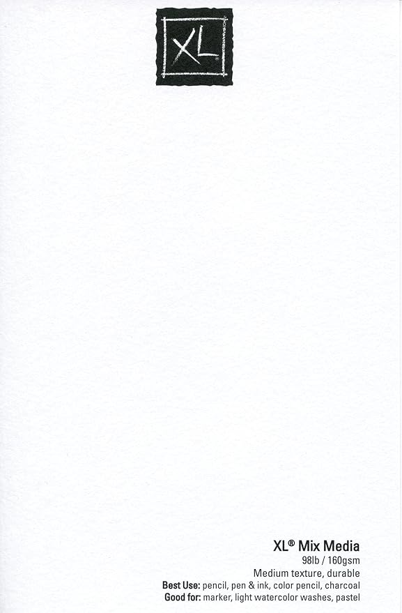 Canson XL Mix Media Pad 11X14 - Image 3