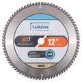 Luckyway 12 Inch Miter Saw Blade 80T with 1 Inch Arbor TCT Circular Saw Blade for Cutting Wood
