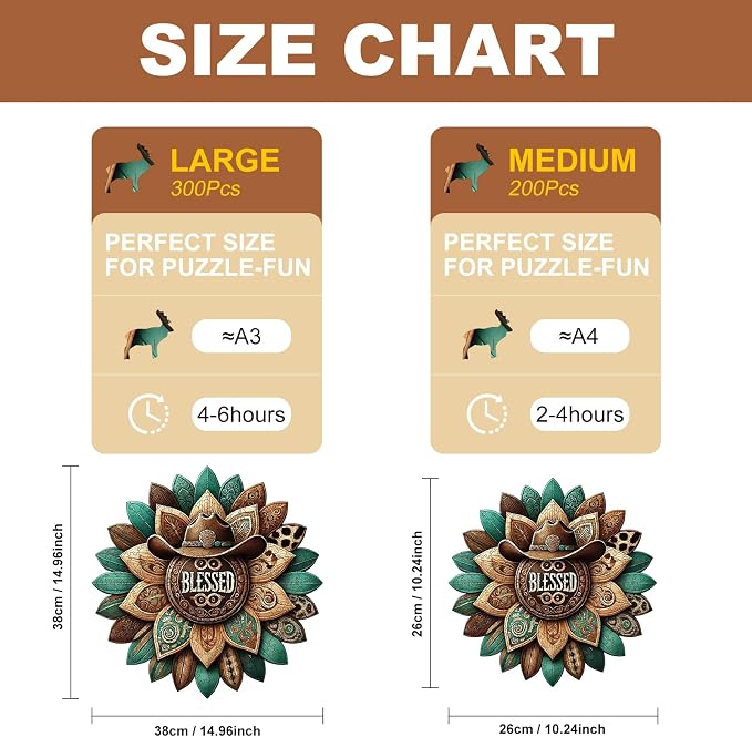 300 Pieces Blessed Wooden Puzzles - Image 4