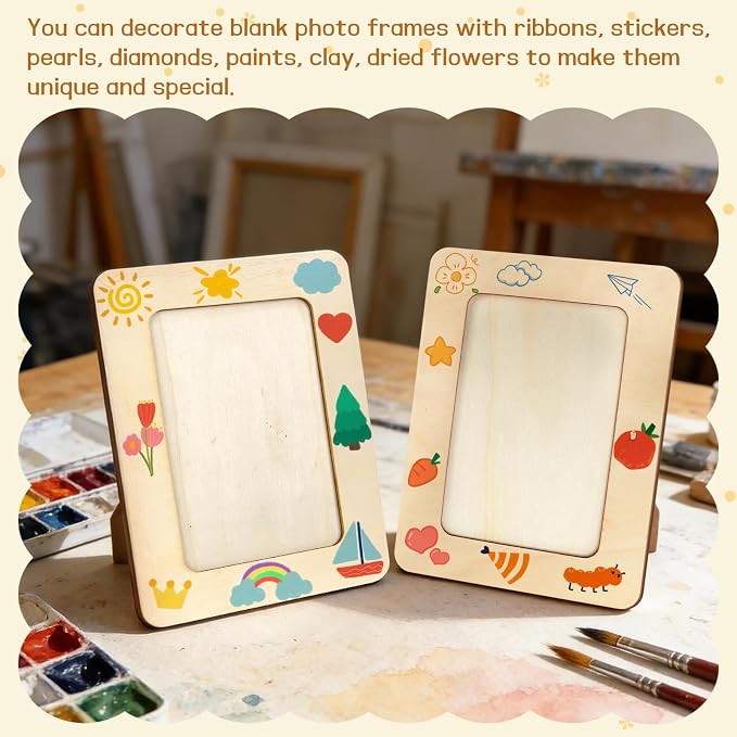 VOKOY 50 Pack Wooden Picture Frames - Image 5