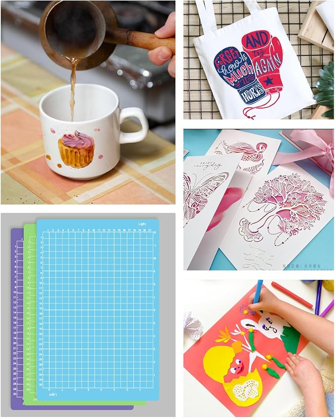 Gwybkq Cutting Mat 8.5x12in, Compatible - Image 7