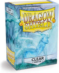 Dragon Shield Matte Clear 100 Deck Protective Sleeves in Box, Standard Size by DragonShield