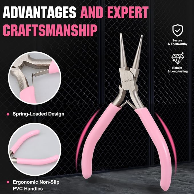 10-Piece Jewelry Pliers Set Jewelry Making Tools - Image 6