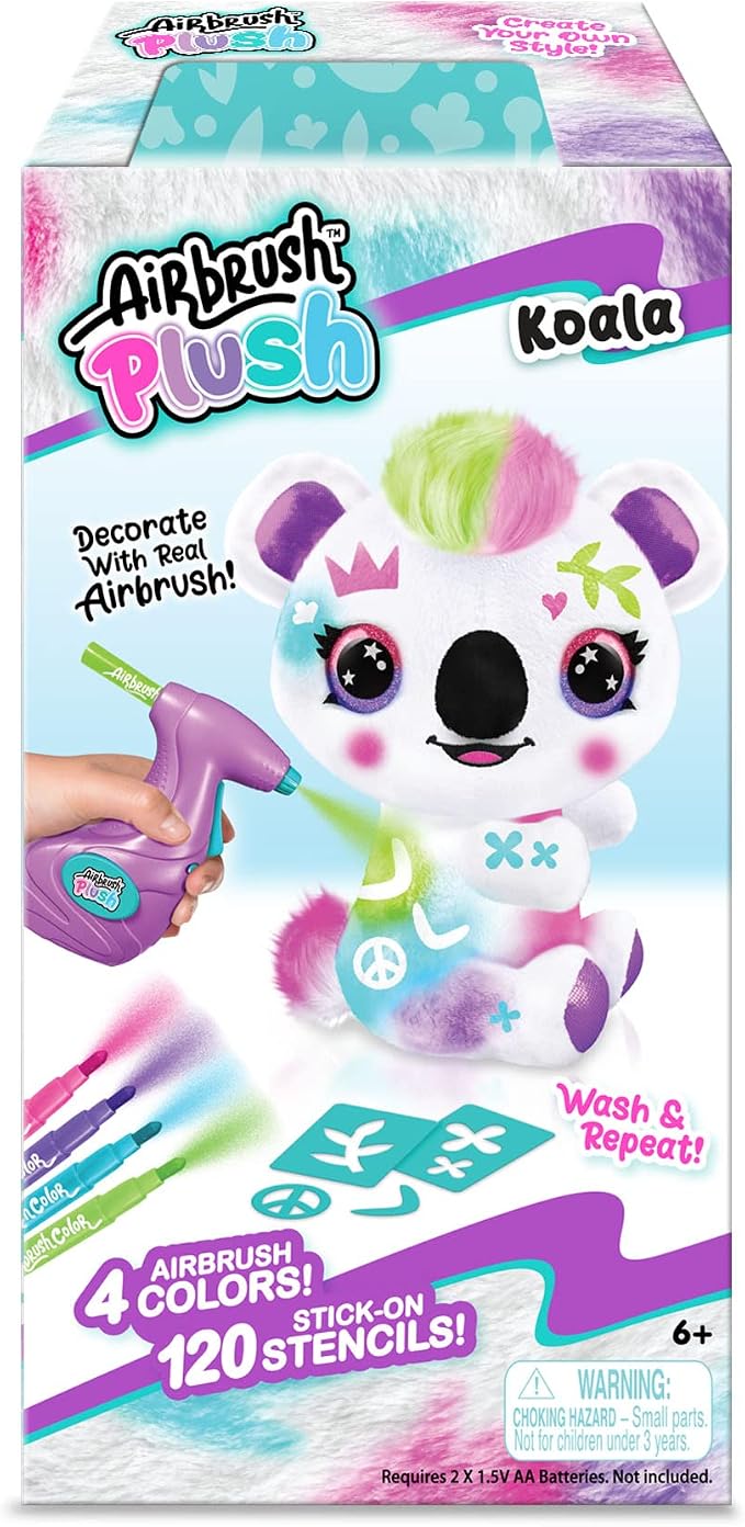 Canal Toys Personalize Airbrush Plush Large Panda! Decorate, Repeat! Customize - Image 19