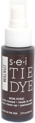 S.E.I. Walnut Tie Dye Spray Bottle: 2oz. Non Toxic Fabric Dye Spray, DIY by SEI