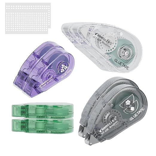 FUNSKY 8 Pack Double Sided Tape Roller by Unknown