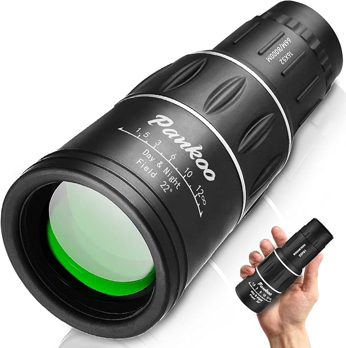 Monocular Telescope High Power 16X52, 2026 Power Prism Compact Monoculars by Pankoo-UltimateView