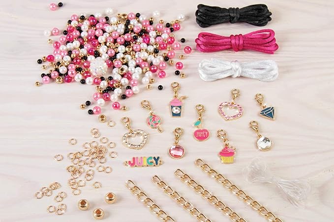 Make It Real - Juicy Couture Pink and Precious Bracelets - DIY Charm Bracelet - Image 3