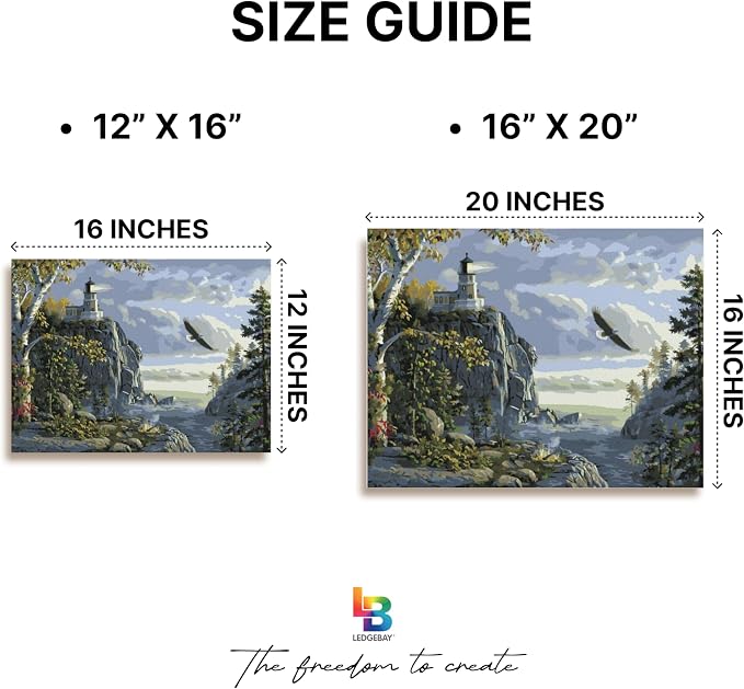 Ledgebay DIY Paint by Numbers Kit - Image 5