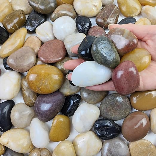 FANTIAN 5 lbs River Rocks Pebbles by FANTIAN-GardeningMakesLifeBetter