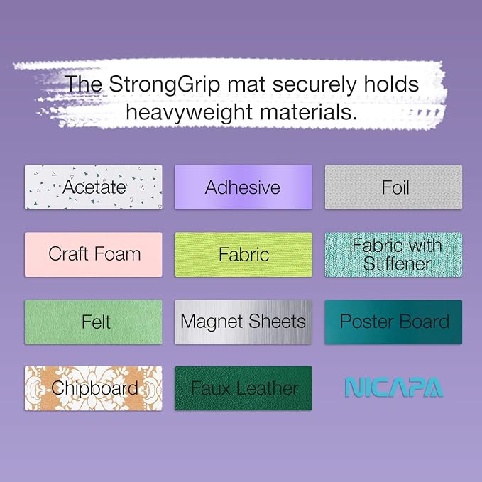 Strong Grip Cutting Mat for Cricut Maker 3/Maker/Explore 3/Air 2/Air/One Strong - Image 4