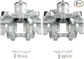 SCITOO 18B5477 18B5476 Rear Left & Right Disc Brake Calipers Assembly w/Bracket For Ford For Fusion/For Police Responder Hybrid/For SSV Plug-In Hybrid,For Lincoln For Continental/For MKZ