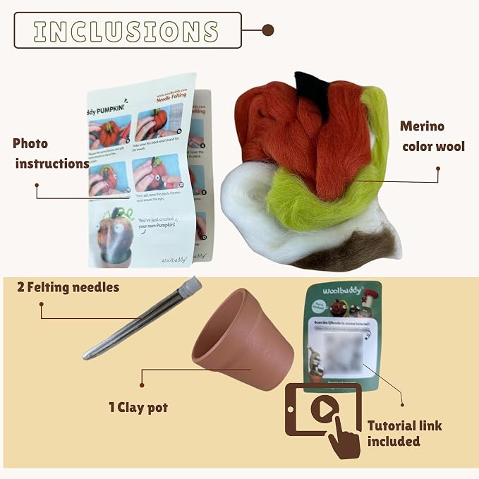 Woolbuddy Needle Felting Starter Kit - Image 4