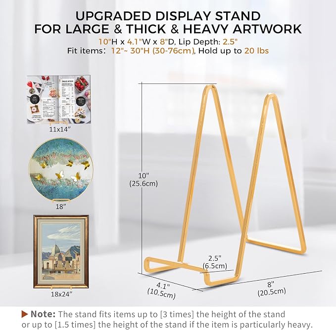 Large Plate Holder Display Stand - Image 2