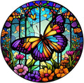 Butterfly Stamped Cross Stitch Kits by DIYHomeDecor