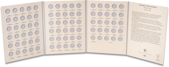 Littleton Coin Company 1930-1958 Lincoln Cent Folder, Volume 2 - Image 3