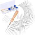 Needle Felting Needles, Needle Felting Supplies, 45 Wool Felting Needles by SHWAKK