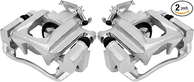SCITOO 18B5081 18B5080 Disc Brake Calipers Assembly with Bracket Fit For Chrysler Town & Country 2008-2012,For Dodge Grand Caravan 2008-2012,For Ram C/V 2012,For Volkswagen For Routan 2009-2012